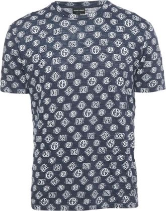 Giorgio Armani T-shirt girocollo - Blu