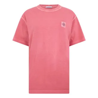 Stone Island Heren, Tops, Roze, Maat: M Katoen