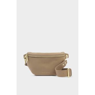 Katie Loxton Nylon-Luxe Belt Bag in Taupe at Nordstrom