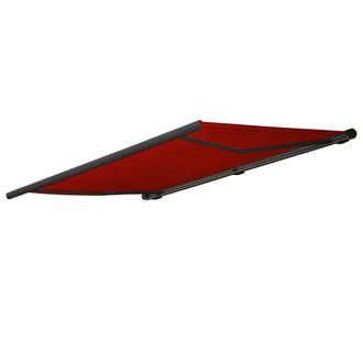 Hhg Hhg - Funda De Recambio Para Toldo T123, Cofre Completo Funda De Recambio Protecci&oacute;n Solar 4,5x3m, Acr&iacute;lico Burdeos-rojo