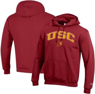 Champion Mens Champion Crimson USC Trojans Arched Logo Fleece Pullover Hoodie at Nordstrom, Size X-Large