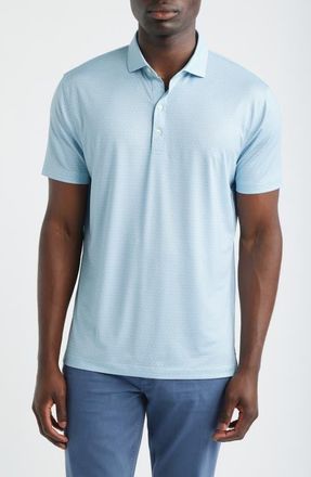 Johnnie-O Robson Performance Polo in Lake at Nordstrom, Size Xx-Large