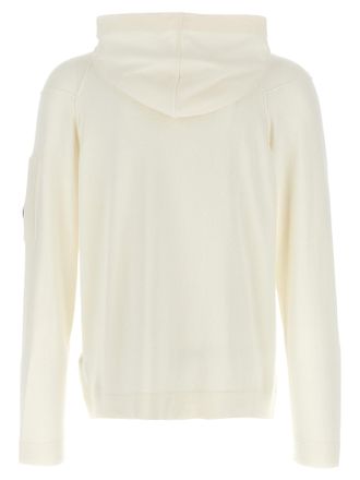 C.P. Company Mens White Cotton Sweatshirt Clothing