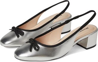 Dune London Classy High Heels Silver : 41 (US Womens 11) B - Medium, Leather