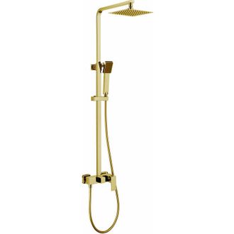 OEM Sky Bath Cda008/oro Army Conjunto Ducha Monomando Oro Cepillado - Ref: Cda008/oro