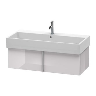 Duravit Mueble De Pared Duravit Vero Air 98,4 X 43,1 Cm, 1 Extra&iacute;ble, Para Vero Air 235010, Color (frente/cuerpo): Laca Blanca Lila Alto Brillo - Va612802727