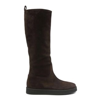 Premiata Schoenen, Dames, Bruin, 39 EU, Leer, 30mm Laars met Treklus
