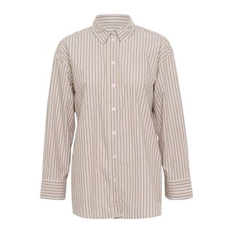 Part Two SavannaPW SH Bluser - female - Part Two - Shirts - Beige - 2XL - Blouses & Shirts