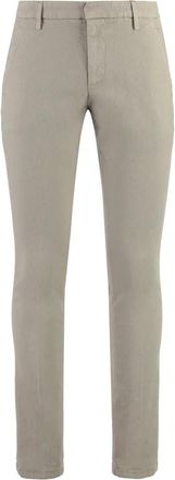 Dondup Chinos - Heren - Chinos - Grijs - W34 - Katoen - Broeken