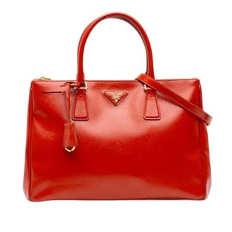 Prada Pre-owned Tote Bags, female, Red, Size: ONE SIZE Pre-owned Vintage Tote Bag