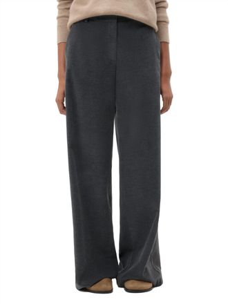 TWP Dylan Corduroy Pant In Charcoal Heather Grey