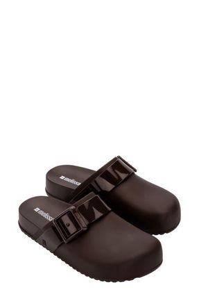 Melissa Cozy Clog in Brown at Nordstrom, Size 10