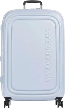 Mandarina Duck Logoduck+ Spinner - unisex - Grote koffers - Blauw - ONE Size - Polyester - Koffers