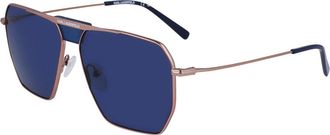 Karl Lagerfeld KL350S N 718 Mens Sunglasses Gold Size 58
