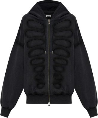 Avavav Tim os Shoulderless Hoodie fake Cut Application