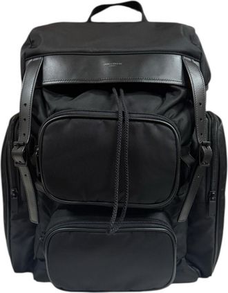 Saint Laurent Black Nylon Backpack (Pre-Owned)