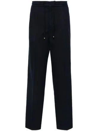 Brunello Cucinelli Pantaloni ampi dritti - Blu