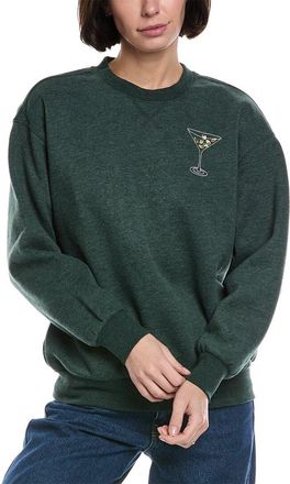 Wildfox Extra Olives Charlie Oversized Fit Sweatshirt