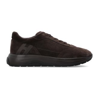 Hogan Hi-Light Sneakers - Heren - Sneakers - Bruin - 41 1/2 EU - Leer - Schoenen