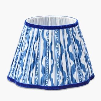 Mrs. Alice Ikat Lampshade in Blue at Nordstrom