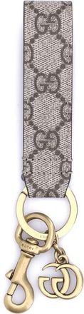 Gucci Beige Stoffen Sleutelhanger