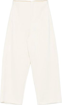 Max Mara Ebrien trousers - women - Fabric - M - Neutrals