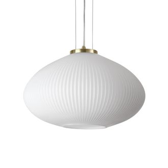 Ideal Lux Ideal Lux - Lampada A Sospensione Plisse Sp1 D45 Ottone