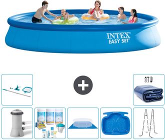 Intex Piscina Easy Set Redonda - 457x84 Cm - 8-piezas S20285