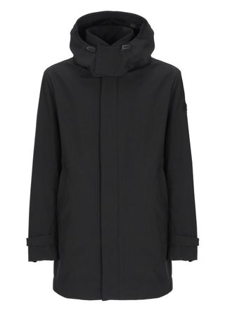 Peuterey Black Groff Hooded Padded Coat