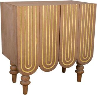 Wanderlust Deco Wanderlust Deco - Aparador de madera marrón 80x42x81