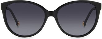 Carolina Herrera HER 0237/S 80S/9O Womens Sunglasses Black Size 56