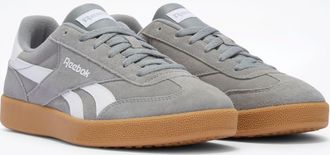 Reebok Classic Sneaker REEBOK CLASSIC REEBOK SMASH EDGE, Damen, Gr. 42,5, grau (grau3, wei&szlig;, gum1), Leder, Synthetik, Schuhe Sneaker