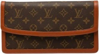 Louis Vuitton Pre-owned Pochette Dame PM - Dames - Vintage Clutch - Bruin - ONE Size - Vintage