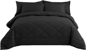 OEM Juego De Ropa De Cama Relajante De Cinco Piezas Para Dormir - Negro, Estilo Sencillo