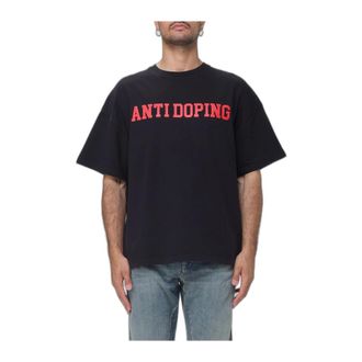 Msgm Camiseta de manga corta con detalle estampado - Tops - Hombre - Negro - XL