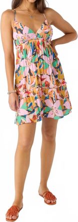 O'Neill Simone Short Dress In Multi Color