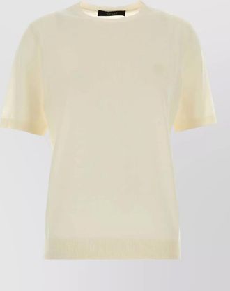 Gucci wool sweater short sleeves crew neck
