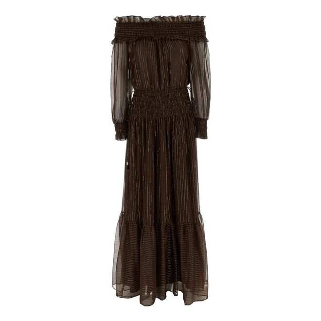 Mujer, Vestidos, Marr&oacute;n, Talla: XS