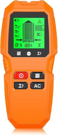 OEM Detector De Pared 5 En 1, Para Madera, Cables, Soportes Y Vigas Met&aacute;licas, Lcd, Naranja