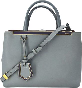 Fendi Fendi Leather Tote Bag 2Jours (Authentic Pre-Loved)