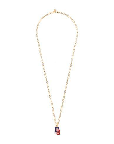 【値下げ中】DSQUARED2 ネックレス Logo Chokers ゴールド DSQUARED2 ディースクエアード ロゴ ネックレス ゴールド 62cm