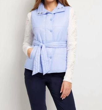 Anatomie Ainslee Vest In Blue