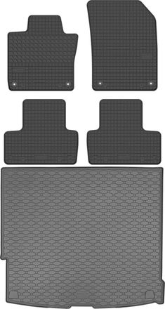 OEM Juego De Alfombrillas De Goma Para Coche Y Alfombrilla Para Maletero Para Volvo Xc60 Ii Suv A Partir De 2017