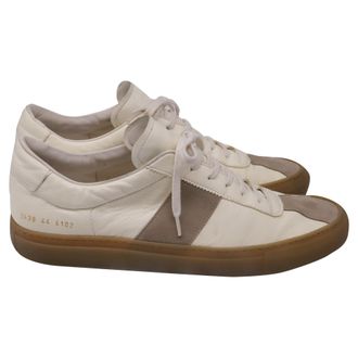 Common Projects Common Project Tennis Low-Top Sneakers in White Leather
