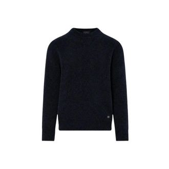 Liu Jo Trui met ronde hals - Heren - Truien - Blauw - Maat: S Leer