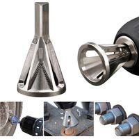 OEM Herramienta Desbarbadora Externa De Acero Inoxidable (2 Piezas) Para Eliminar Da&ntilde;os En Tornillos De Tama&ntilde;o 8-32 (plateada) - Crezuo