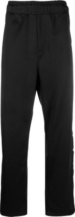 Lanvin press-stud track pants - men - Cotton/Polyamide/Polyester - M - Black