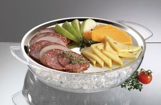 Prodyne Iced Platter, 10-Inch in Clear at Nordstrom
