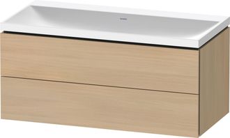 Duravit Duravit L-cube Conjunto En C Suspendido, 2 Cajones, Sin