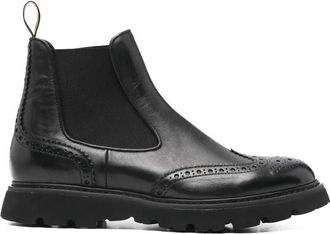 Doucal's Chelsea Boot - Heren - Chelseaboots - Zwart - 43 1/2 EU - Leer - Schoenen